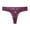 Purple, variant on Bovxnpu Womens Underwear Plus Size Panties, Lace Thongs for Women No Show Thong Underwear, Women's Lace Flowers Embroidered Cotton Crotch Low Waist Thong Underwear S