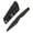Black, variant on Kansept Parr Fixed Blade 3.12'' Stonewashed D2,Jade G10 Handle,G011A7