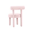 thumbnail image 3 of TOV Furniture Carmel Blush Velours Rembourré Accent Chaise, 3 of 6