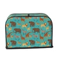 thumbnail image 2 of Daiia Cute Animals Pattern 2 slice Toaster Cover, Toaster Appliance Dust-proof Cover For Kitchen Small Appliance Dust Cover and Fingerprint Protection, 2 of 7