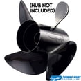 thumbnail image 2 of New Aluminum Propeller Compatible With Suzuki Volvo Penta Yamaha 100-300 HP By Part Number 21502141 Le-1421-4L Diameter 14" x 21" Pitch 4 Blades Left Hand Rotation, 2 of 2