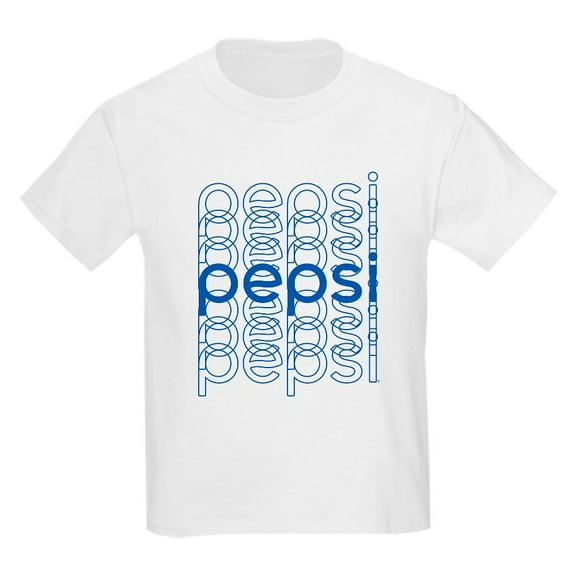 CafePress - Pepsi Phased Kids T Shirt - Light Classic Kids Graphic, Short Sleeve T-Shirt, Sizes XS-XL