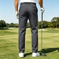 thumbnail image 7 of KEXE Mens Casual Pants Men's Golf Pants Straight Leg Stretch Breathable Trousers for Outdoor Sports and Casual Wear(size:27,Dark Gray), 7 of 7