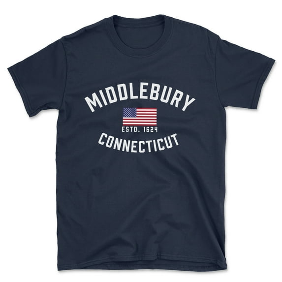 Middlebury Connecticut Patriot Men's Cotton T-Shirt