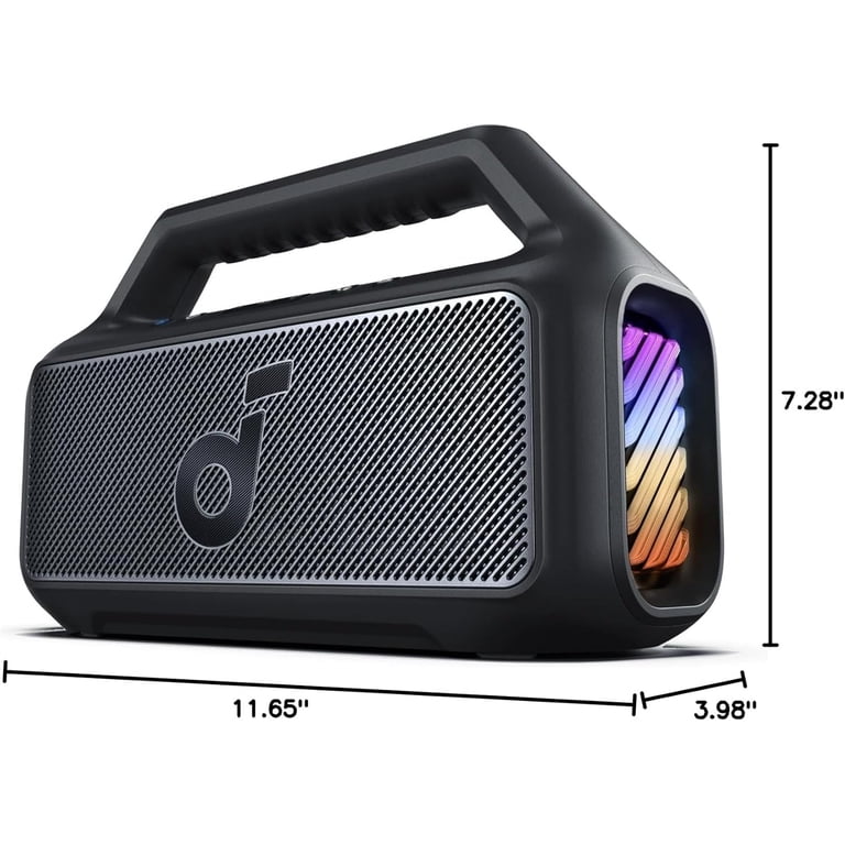 Soundcore Boom 2 ワイヤレススピーカー Soundcore, Outdoor Speaker, Boom 2, 80W Max Booming Bass - Walmart.com