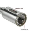 thumbnail image 3 of Uxcell 25mm Glass Hole Saw Diamond Core Drill Bit with Center Bit, 3 of 6