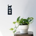 thumbnail image 2 of Village Wrought Iron EO-6 Cat Outlet Cover-Black, 2 of 3