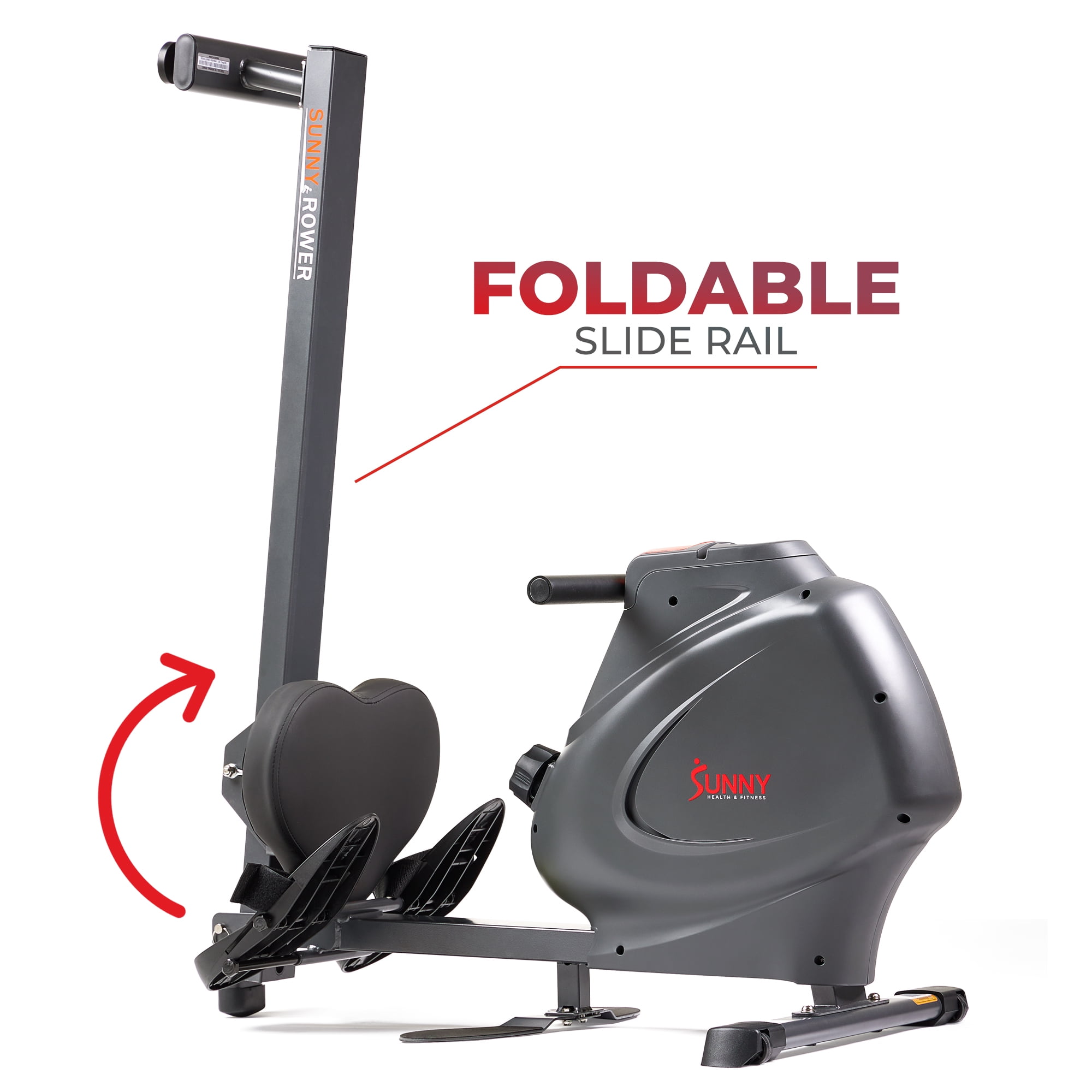 Sunny health & fitness magnetic rowing machine rower hotsell