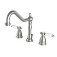 thumbnail image 1 of Kingston Brass KS1998BPL Robinet de Lavabo à Large Diffusion avec Bonde en Laiton, SN, 1 of 4