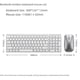 thumbnail image 2 of Teclado inalámbrico Bluetooth de 2,4 g con modo dual para negocios, con teclado para tableta y portátil, 2 of 3
