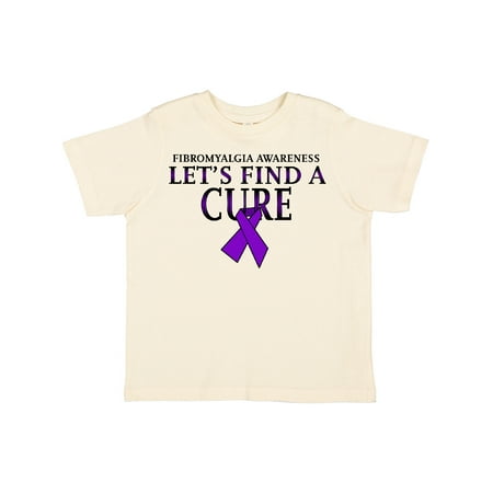 

Inktastic Fibromyalgia Awareness Let s Find a Cure with Purple Ribbon Gift Toddler Boy or Toddler Girl T-Shirt