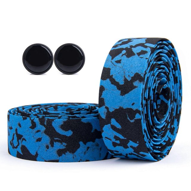 Road Bike Handlebar Tape Non-Slip Shock-Absorbing Camouflage Bicycle Strap