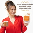 thumbnail image 7 of Waka Instant Coffee, 3 Bag Bundle - 100% Arabica Beans, No Sugar or Additives, Scoopable Powder - Butterscotch, Maple Chocolate, Pumpkin Spice (3.5oz Each), 7 of 7