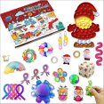 thumbnail image 1 of Christmas Advent Calendar Gift Fidget Toys Stress Relief Fidget Toy Blind Box Kids, 1 of 1