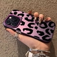 thumbnail image 5 of For iPhone 16 Case Leopard Print Design TPU Basic Phone Case for iPhone 11 12 13 14 15 Pro Max XS XR 7 8 Plus SE 2020 2022 Cover, 5 of 6