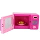 thumbnail image 1 of Mueble de casa de muñecas en miniatura, horno microondas rosa a escala 1/12, 1 of 1