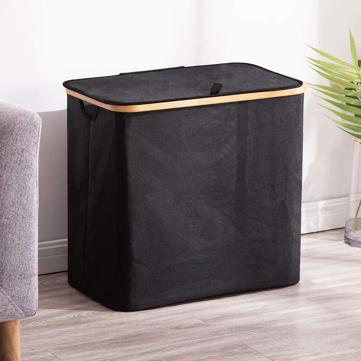 bedroom laundry storage