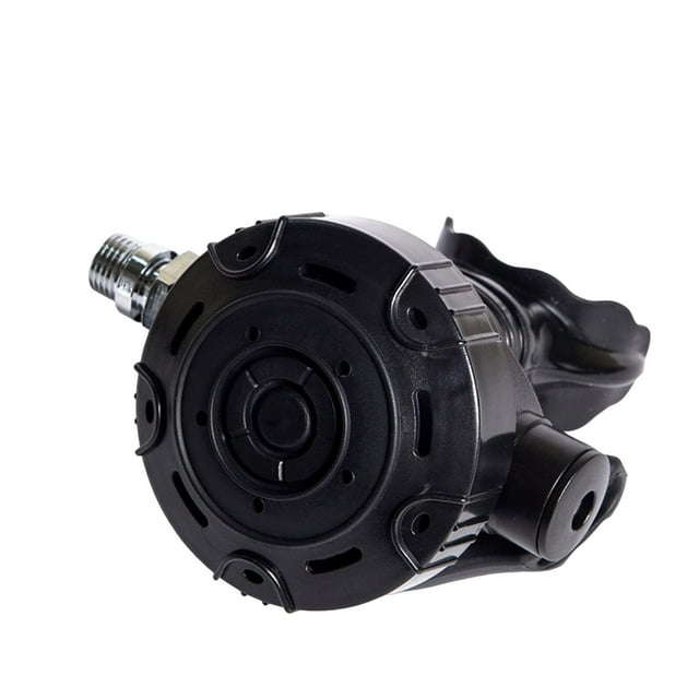Scuba Diving Regulator 2ND Stage Silicone Mouthpiece Pressure Reducing Black