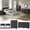 Black, variant on Aufeile 4 Piece Boho Dresser Set for Bedroom, 6 Drawer Dresser, 5 Drawer Tall Dresser & 2 Nightstands with & USB Charging, Fluted Wood Bedroom Furniture Set, Natural