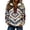 STP39-Multicolor, variant on Women's Sage Western Sweatshirt Aztec Diamond Graphic Quarter Zip Fleece Pullover Stand Collar Casual Warm Retro Soft Tops Multicolor,L