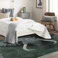 thumbnail image 4 of 3x4 Rug, Elephant Rug & Home Decor - Front Door Mat Indoor Entrance, Elephant Head Rugs for Entryway, Washable Non Slip Soft Small Area Rug, African Animal Wildlife Carpet & Room Decorations V-&63, 4 of 7