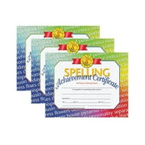 Hayes Publishing Spelling Achievement Certificate, 30 Per Pack, 3 Packs