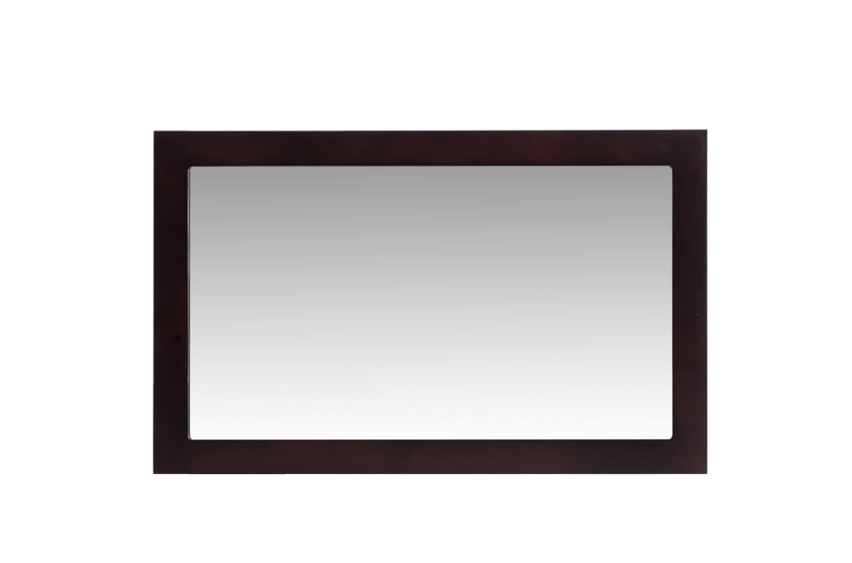 Fully Framed 48" Espresso Mirror