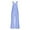 Blue, variant on ABATAB Womens Summer Casual Romper Sleeveless Loose Striped Overalls Wide Leg Long Pants Jumpsuit with Pockets Clothes