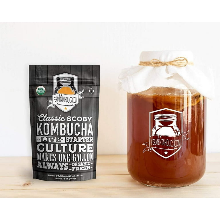 Fermentaholics Complete Kombucha Brewing Starter Kit 