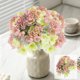 thumbnail image 5 of Ramo de flores artificiales para decoración del salón Arreglo floral artificial con jarrón para mesa de oficina en casa y regalos, 5 of 6