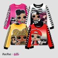 thumbnail image 3 of L.O.L. Surprise! Girls Ugly Sweatshirt Graphic Pullover Crewneck Long Sleeves Top Sizes 11-12 Years, 3 of 7