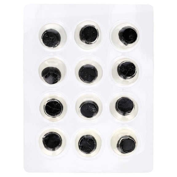 Glow-in-the-Dark Sticky Eyeballs Party Favors, Multicolor, 12 Count, Halloween by Way To Celebrate