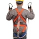 thumbnail image 1 of Cinturón de seguridad de protección contra caídas, kits de seguridad de detención de caídas de 5 puntos, arnés de escalada de protección contra caídas ajustable ergonómico, seguridad de protección con, 1 of 5