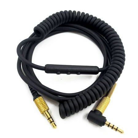 130cm Headphone Cable Monitor On Ear Pro Headphones with Mic Repair Part Replace Audio Cable for Marshall