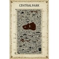 thumbnail image 2 of Esquer, Rafael 23x32 Black Ornate Wood Framed with Double Matting Museum Art Print Titled - Antique New York Collection-Central Park, 2 of 4