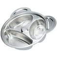 thumbnail image 1 of Plato de comida ANGGREK Otros Acero inoxidable forma de panda, 1 of 8