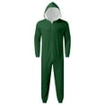 thumbnail image 5 of Christmas Matching Family Outfits Long Sleeve Zip up Festival Party Sleepwear New Year Pajamas, 5 of 6