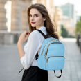 thumbnail image 6 of JIALIOU Mini Backpack Purse for Women Quilted Casual Daypack Small Travel Shoulder Bag, Sky Blue, 6 of 7