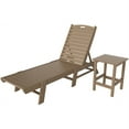 thumbnail image 3 of Chaises Longues en Plastique Adirondack Classiques pour Extérieur (Ensemble de 2), 3 of 9