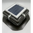 thumbnail image 2 of Solar RoofBlaster 2.0 with Brown Vent | Solar Attic Vent | Solar Roof Vent | Solar Roof Attic Fan | New and Improved Design, 2 of 6