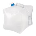 thumbnail image 3 of Bolsa de almacenamiento de agua plegable, tanque de transporte de agua, con grifo extraíble, a prueba de fugas, bolsa contenedora de agua para acampar 20 litros, 3 of 8