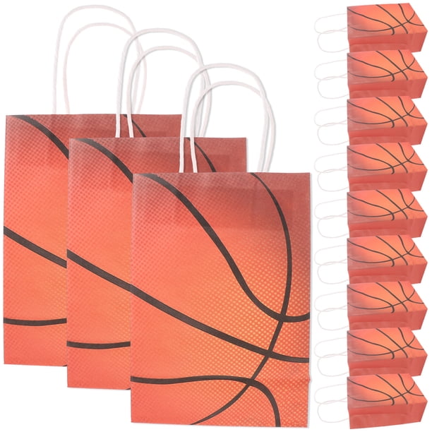 ColoMX Bolsas de bocadillos deportivas de 12 piezas bolsas de regalo de regalo de regalo de papel mediano bolsas para paquete de papel.
