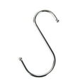 thumbnail image 2 of 10 Pack 4 inch Heavy Duty S Hooks Silver Pan Pot Holder Rack Hooks Hanging Hangers S Shaped Hooks for Kitchenware Pots Utensils Clothes Bags Towels Plants, 2 of 5