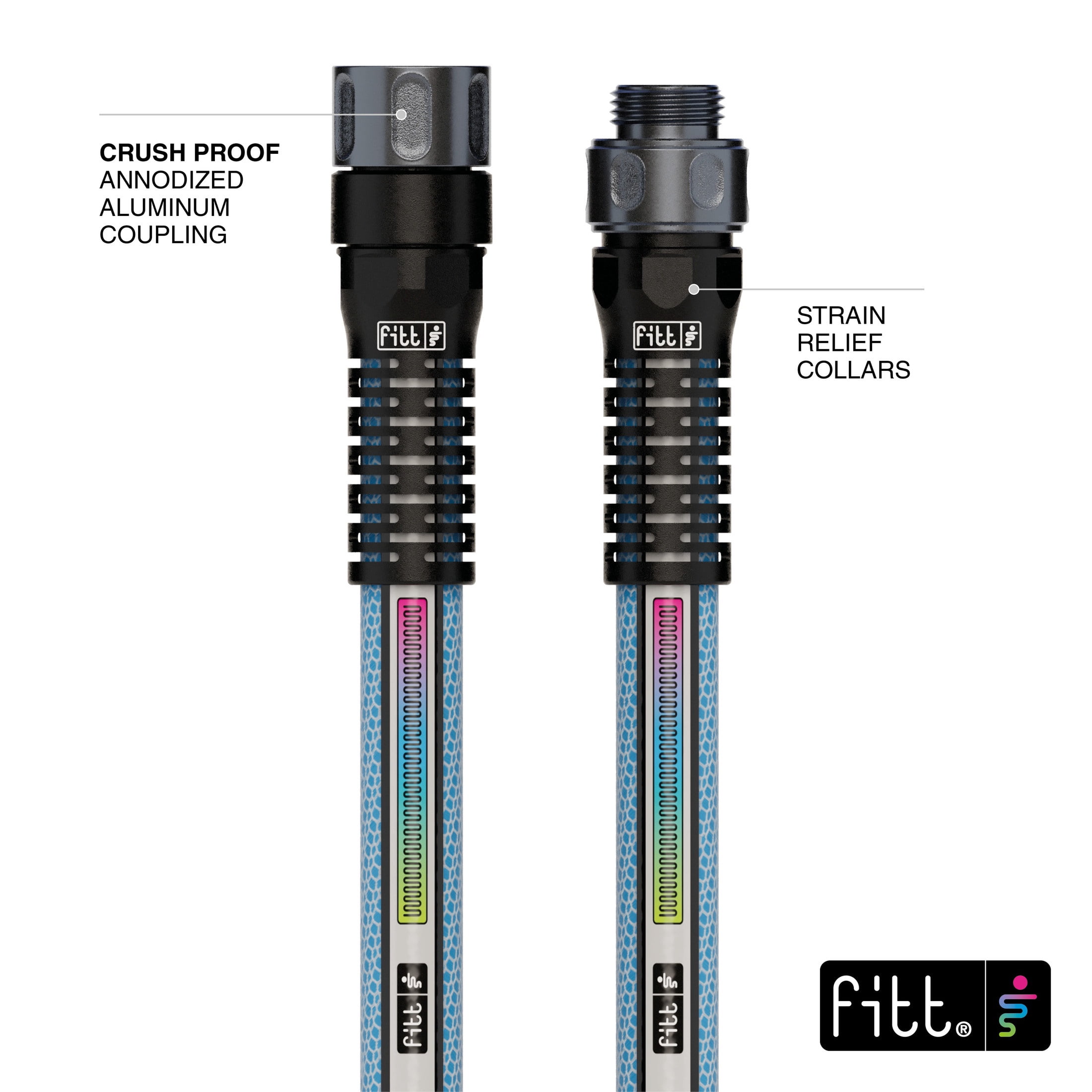 FITT Aquamaster 5/8" x 100' High Performance Flexible Garden Hose