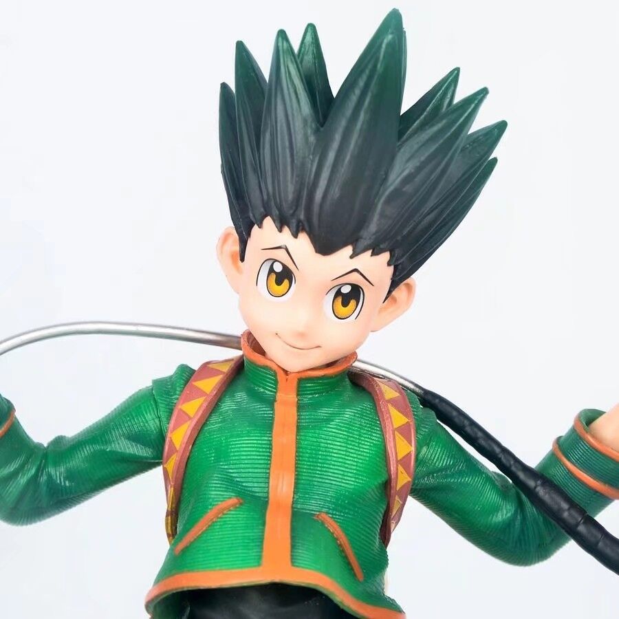 New HUNTER×HUNTER Gon Freecss (Combat Ver) Character Anime Model Statue Action Figures Desktop Ornament Popular Decorations Fan Souvenirs Creative Gift Collectable