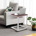 thumbnail image 3 of Costway Coffee Tray Sofa Side End Table Lap Stand TV Snack Ottoman Couch Room Rolling, 3 of 10