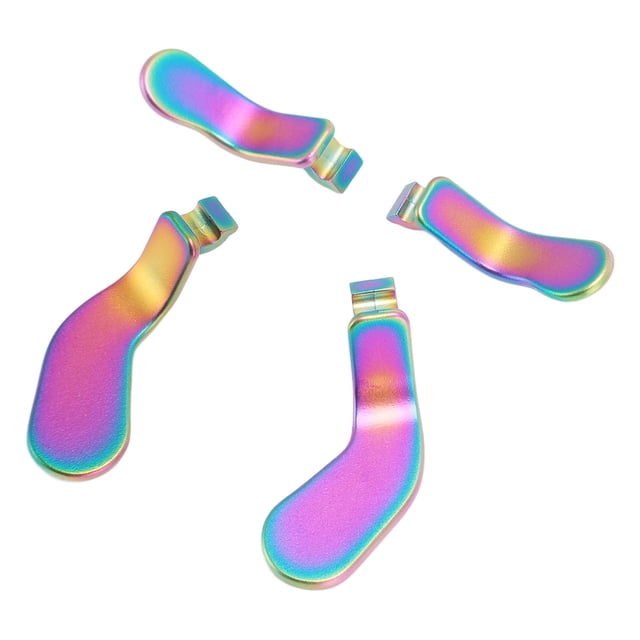 El gatillo trasero del pelo cierra las piezas paletas coloridas del metal del acero inoxidable para el regulador del juego ANGGREK Otros
