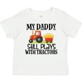 thumbnail image 3 of Inktastic Farming Daddy Plays with Tractors Boys or Girls Toddler T-Shirt, 3 of 5