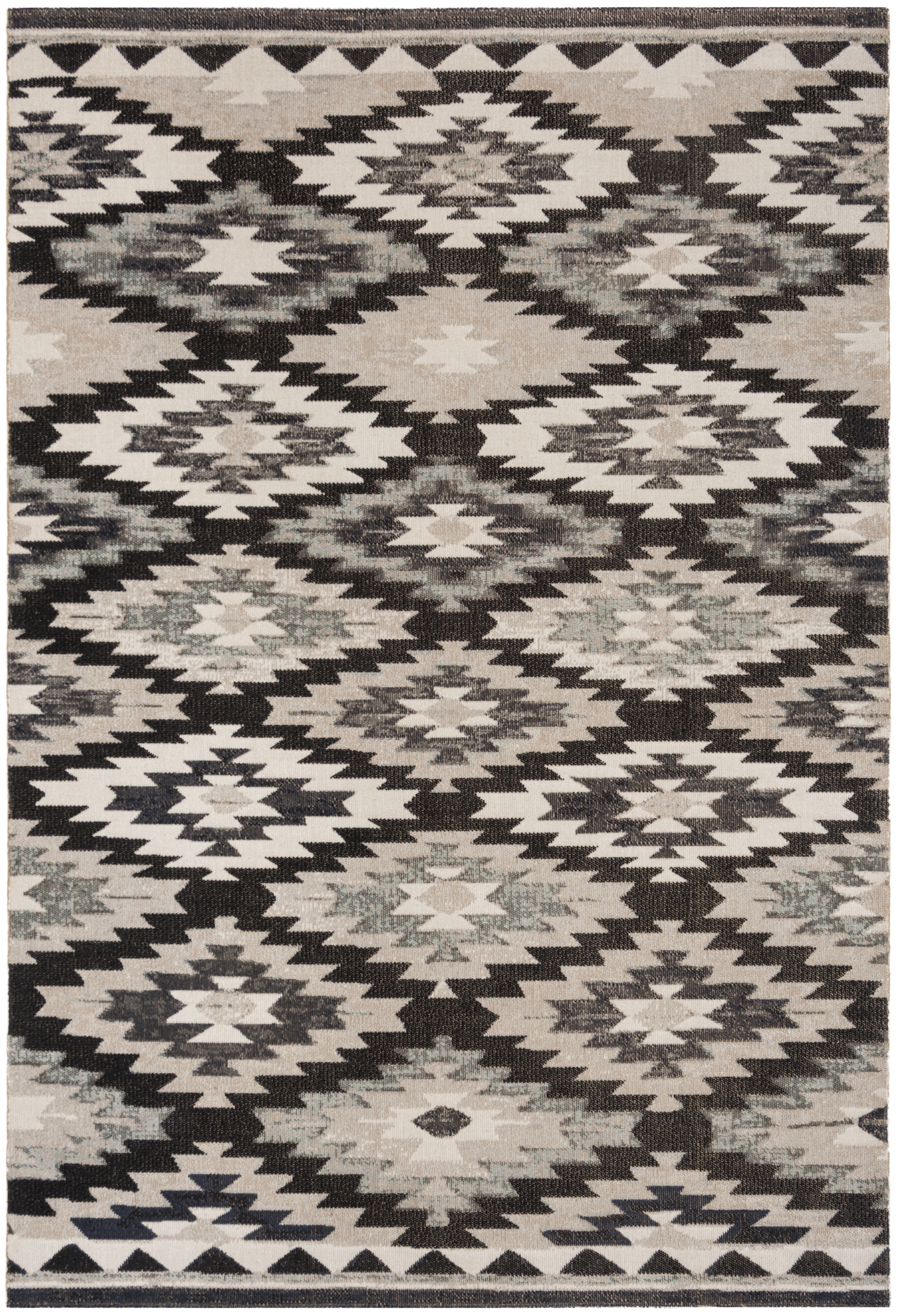 Safavieh Montage Nayma Indoor/ Outdoor Waterproof Patio Backyard Rug 4' x 6' 4' x 6' Living Room,Bedroom,Dining Room
