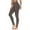Khaki, variant on Qiopertar Women's Solid Color Yoga Leggings Stretchy Breathable Casual Pants Comfy Workout Tights for Exercise Fitness, Green XL